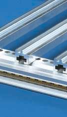 separately. Packs of Order No. 0 3654360 Guide Rails (Plastic) For ESD Clip Installation For 160, 220 and 280 mm PCBs up to a nominal thickness of 2 mm.