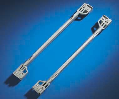 Accessories Guide Rails n Keyable Guide Rails, With 1/2 HP Offset Guide rails with.5hp offset. Guide part for use in telecommunications applications. This allows PCBs to be populated on both sides.