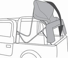 Tuck Flaps under top Start Zipper To Fold the Top Down Collapse Top Release the front of the top from the windshield.
