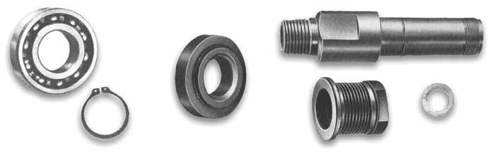 9 SERIES REPAIR PARTS Seal Ring Shaft Ball Bearing Bearing Retainer Bellows Assembly Bellows Gasket Repair Parts - 9 Series Rotary Union 3 1/4 3/8 1/2 3/4 1 1-1/4 1-1/2 2 2-1/2 3 Thread Shaft Ball
