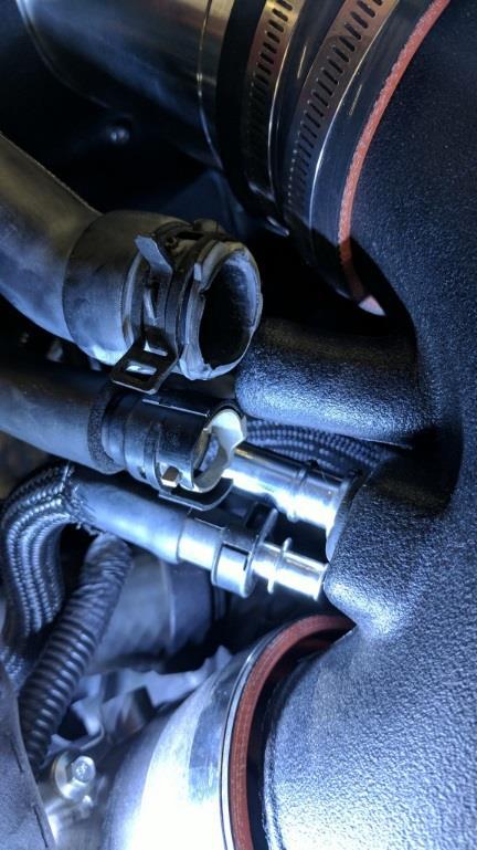 CAUTION: Never work on a hot exhaust system. Allow the vehicle to cool for at least an hour and a half. Always wear eye protection when working under a vehicle.