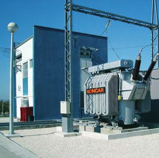 line-side equipment Transformer substations for power supply Line-side