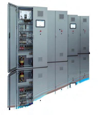 algorithms Frequency converter Robust and compact design (high power density) Fully automated control Remote monitoring