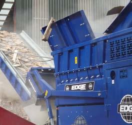 New screen system now available, material is shredded to the required particle size in just one pass Tramp metal cycles and intelligent load sensing ensures against asset damage and downtime.