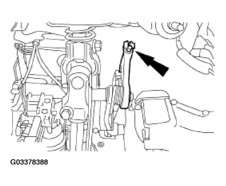Page 6 of 17 Fig 4: Unhooking Clutch Release Lever Cable 6.