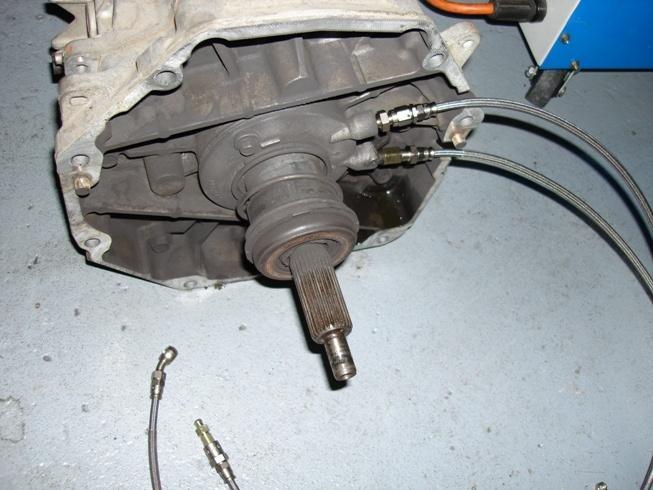 44. Clutch slippage can also be caused by soaked or very worn friction materials, weak or broken