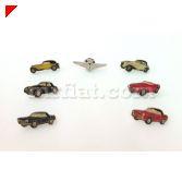 6 1600 models. Made in Italy Part:... Lancia Appia Lusso Sport script chromed emblem 238 mm.