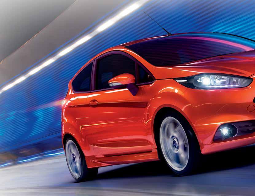 Fiesta ST Stadard features iclude: Uique 17 ST alloy wheels Uique ST desig full