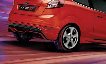 Fiesta ST colours Molte Orage Race Red (Solid) Spirit Blue Froze White (Solid) Pather