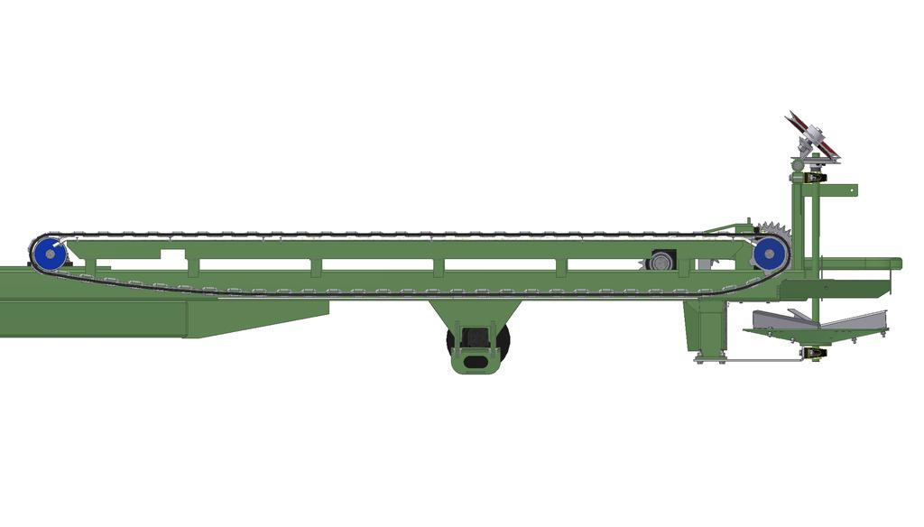 4.8 Feed Chain Adjustment Feed Chain Fertiliser is delivered to the spinners by a feedbelt attached to a high grade chain assembly located at