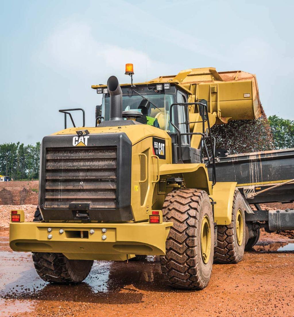 The new Cat 950 GC Wheel Loader is designed speciically to handle many jobs on your worksite from material handling and truck loading, to general construction, to stockpiling.