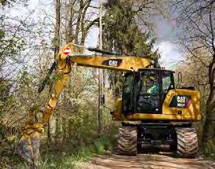 of wheeled excavators enable your agency to complete jobs, in less time, using fewer machines With a Tool Control System, you can pre-program hydraulic flow and pressure for up to 10 different