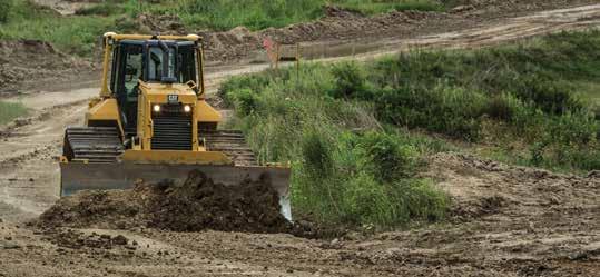 Dozers POWERFUL AND PRECISE Designed to optimize speed, transportability, maneuverability and versatility, Cat dozers deliver superior finish grading performance.