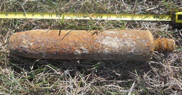 C707 and C708 (4.2 Mortars) Roughly 21 inches in length 4.2 inches in diameter Weigh approx.