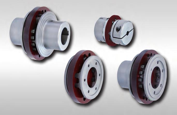 Flexible Couplings L Features Compact design Small dimensions Electrical insulation No stick-slip action Large radial shaft misalignment permissible For angular misalignments of up to 3 Torsionally