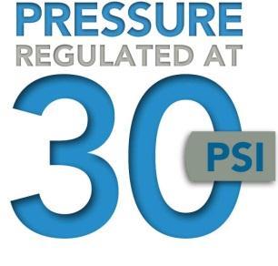 Pro-Spray PRS30 Line-Up Shrub, 4", 6" and 12" models Factory or field installed check valves available.