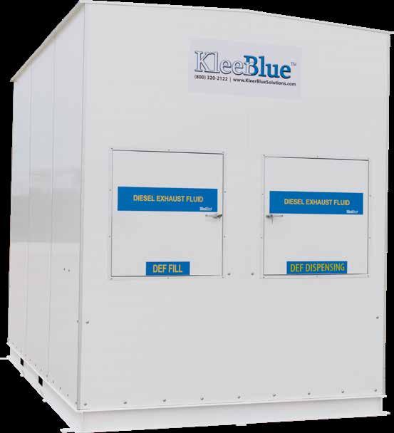 Ultra 2000/2600 Gallon FLEET Enclosure System TURN-KEY Each system comes assembled, pre-wired, tested and ready to install so you can dispense DEF right away.
