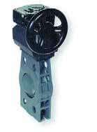 Praher Type S4 Butterfly Valve Description: Wafer style butterfly valve, between flanges to BS4504 EN1072 PN10 Maximum Fluid Pressure at 20 C: Sizes 3 /90mm to 5 /140mm - 10 bar; sizes 6 /160mm and 8