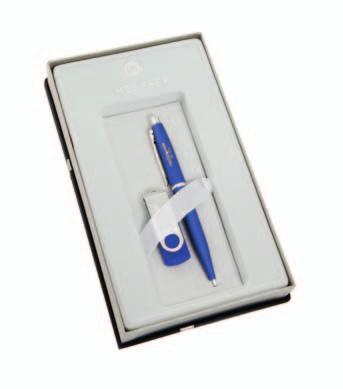 4GB USB printed 1 colour 1 side & pen printed 1 colour opposite clip Supplied in gift box 5