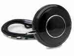 98 ex VAT horn/cut out Black waterproof. Rubber cover over the button that earths the contact 020.261 7.