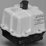 TYPE 1 Sizes 10, 12, 15, 20, 22 (Enclosure Option - Blank) Additional Limit Switches - may be used to operate lights that indicate valve position or to operate other equipment.