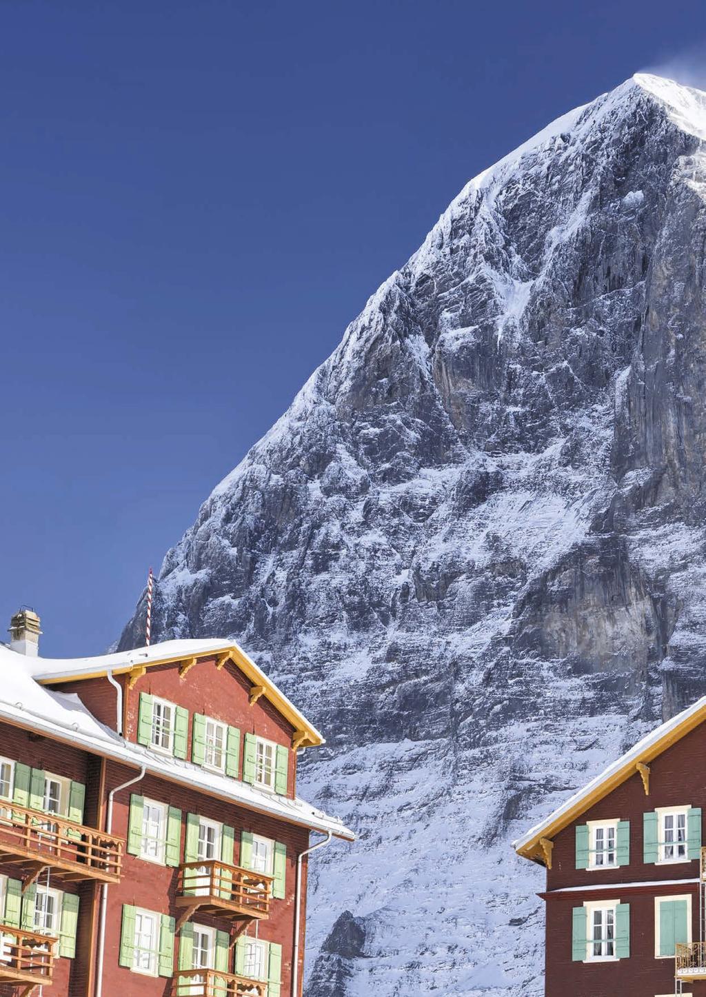 The iconic Eiger hotel in Switzerland where Geberit s concealed cisterns were installed in 1964 and were