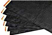 00 kit Black Foil Insulation Set Self Adhesive, butyl rubber sound deadner - 9 sheets of 20 x 29 80 mil