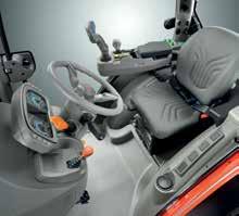 Highly advanced technology is displayed in the new MaxCom armrest, from the innovative continuously variable transmission, to a fully redesigned cab and a modular hydraulic system with a Load Sensing