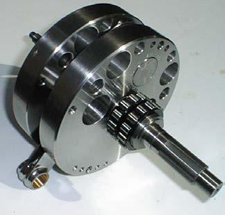 975.00 Short stroke flywheel assembly made to your dimensions choice of con-rods, Carrillo, GM or Jawa speedway. Carrillo Rods available with different lengths. From 850.