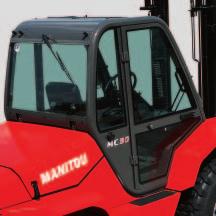 The MANITOU solution for outdoor handling Ideal for loading lorries and storage yards, the MC 30 makes the operator's life simpler, due to its distinctive features: a wide track for improved