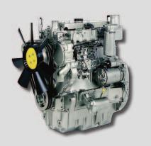 It develops 84 hp/61.5 kw at the rated speed of 2200 rpm and conforms to the Euro 2 standard.