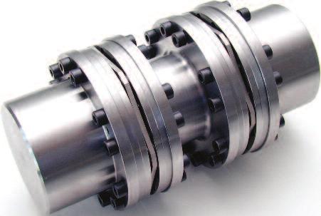 Metal disc couplings Modulflex 280-300000Nm The new BSD Modulflex range are high performance disc couplings available with steel or aluminium construction.