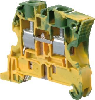 Technical Datasheet SNK606D00 Catalogue Page ZS0-PE Screw Clamp Terminal Blocks Ground Improve the safety of your installation in