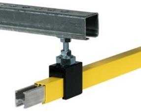 1 Hanger Clamp Firstly, the hanger clamps are fitted to the support brackets with nut tightening torque Mt = 7 Nm.