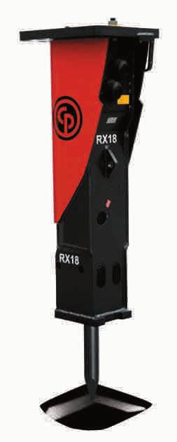 Medium Hydraulic Breakers Applications: Used in medium demolition, building renovation, road construction, rock excavation, quarrying State-Of-The-Art Design Fewer parts for optimized durability and