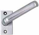 3540 Short Backset Mortice Lock - Accessories Materials Levers Brass turnknobs and