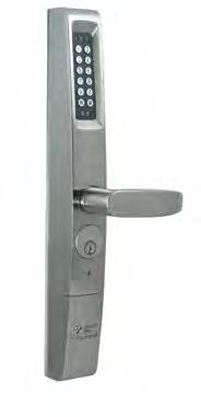 eforce 3090-150, 3090P/C, A100 Keyless Entry 4590 Deadlatch Paddle 4591 Deadlatch Paddle the battery-operated eforce 3090-150, A100-3090H with wireless Aperio technology, and hardwired