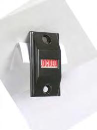 A 4089 Exit Indicator 4036 Mortise Cylinder provides exit door notification