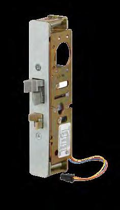 Steel Hawk 4300 Electrified Deadlatch (elatch) E8231 MECHANICAL TO ELECTRICAL UPGRADE 4781 Two-Point Deadlatch with Paddle provide flexible traffic control during and after business hours.