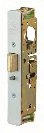 Concealed vertical rods latch to header and threshold allowing both door leaves to remain active.