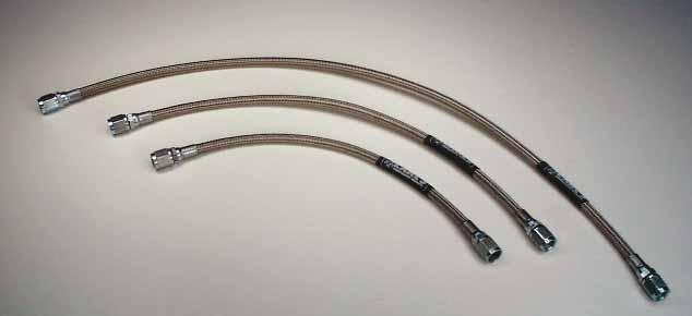 68 *Seamless HARD LINE ENDS May be used with steel, stainless steel, or aluminum hard line, requires a single flare. See illustration for proper stack up.