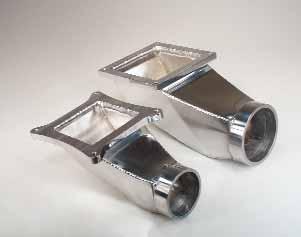 Turbo Chargers HI-VELOCITY 4 BARREL MANIFOLD Turbo A Chassis Shop original- flow bench developed, this volumetric efficient smooth radius design outflows cast aluminum manifolds by 10%.