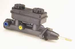 Master Cylinders COMBO MASTER CYLINDER Precision machined high strength aluminum, these versatile master cylinders include both small and large size reservoirs that can be direct