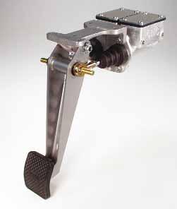 DUAL CYLINDER PEDAL ASSEMBLIES Pedals CNC Available with choice of round or square master cylinders.