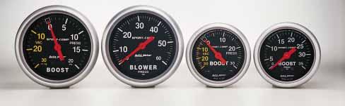 Auto Meter SPORT COMP SERIES 2-1/16 & 2-5/8 MECHANICAL & ELECTRICAL GAUGES The trademarked competition appearance and rugged, reliable performance have made these gauges the standard in racing today.