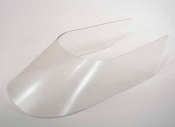 DRAGSTER WINDSCREEN Body Measuring 1/8 thick, these windscreens are both flexible and durable. Made from scratch resistant GE Lexan. Easily cut and sanded for installation.