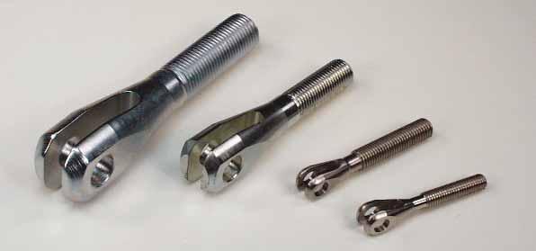 SLOT CLEVISES Slot Clevis The popular weld-in slot clevis will assist you in overcoming many fabrication obstacles. Available for tubing sizes 1/2" to 1-1/8" with appropriate holes and slots.