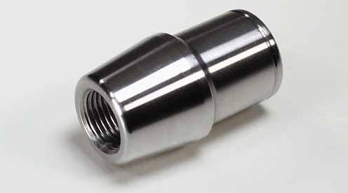 Round Left hand tube adapters are marked with grooves for easy identification during assembly. Hex option also available on select sizes (see Pg. 87).