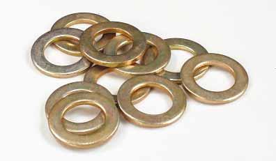 90 Small OD flat washers are cadmium plated steel.063 thick. Sold in packs of 100.