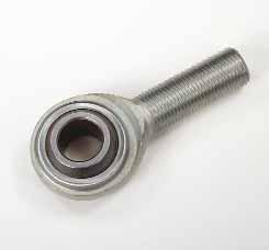 MALE Rod Ends Aurora BALL THREAD BALL RADIAL LOAD LEFT HAND RIGHT HAND DIA SIZE WIDTH M.A.* CAPACITY (LBS) PART # PRICE QTY. (10+) PART # PRICE QTY. (10+) 3/16" 10-32.312 17 1,204 CB-3 $5.12 $4.